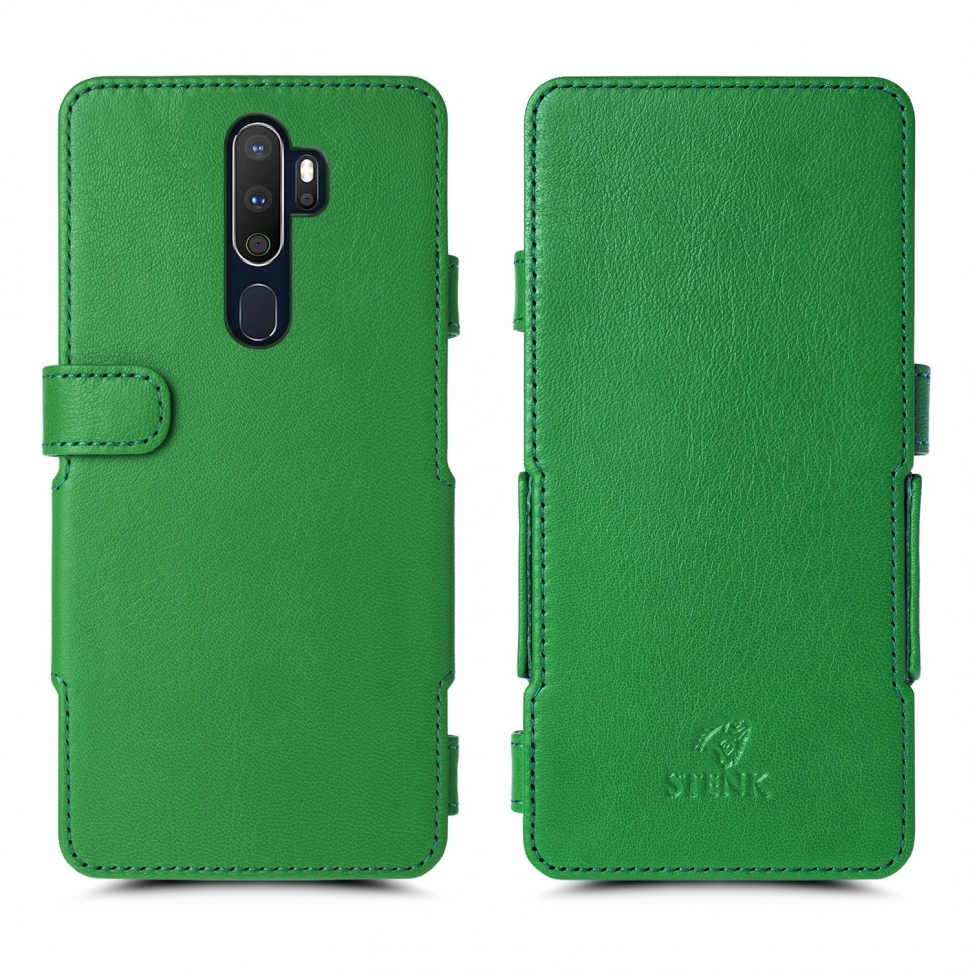 

Чехол книжка Stenk Prime для OPPO A5 (2020) Зелёный