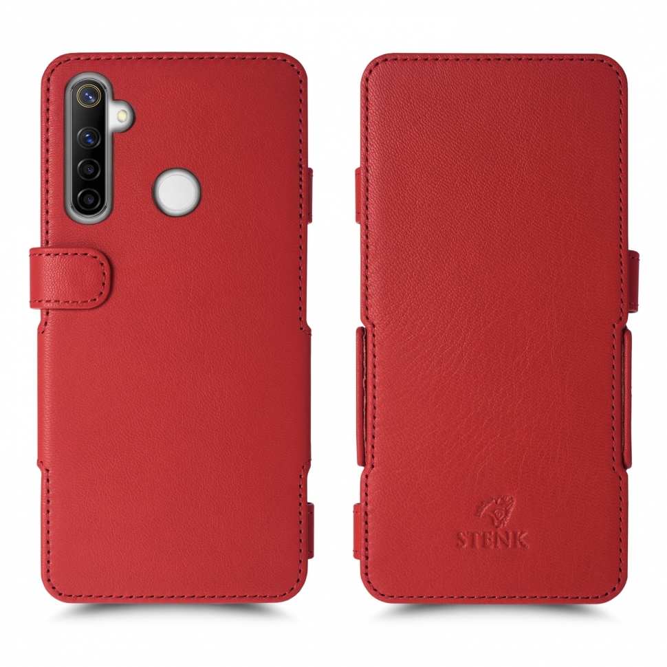 

Чехол книжка Stenk Prime для Realme 6i Красный