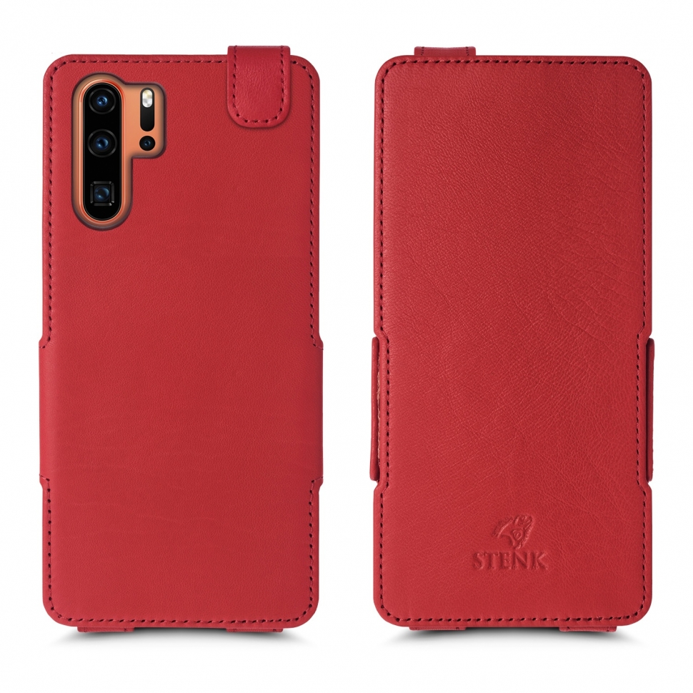 

Чехол флип Stenk Prime для Huawei P30 Pro Красный