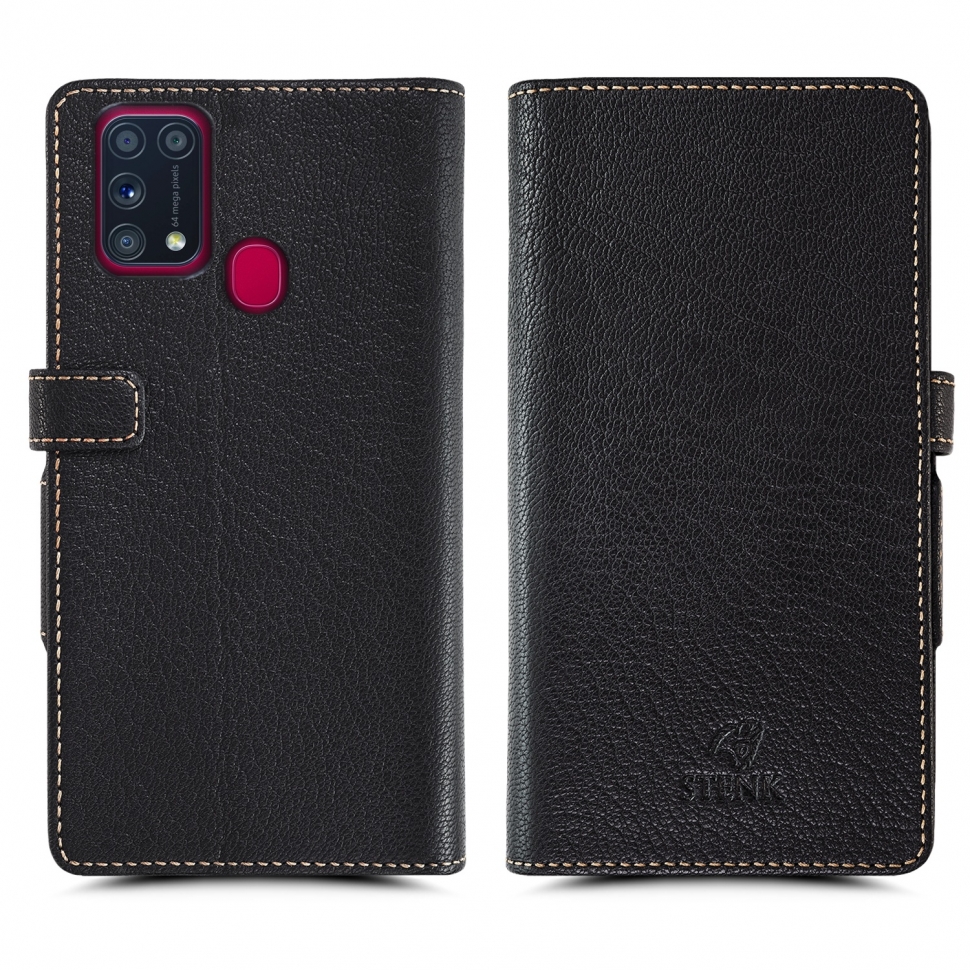 

Чехол книжка Stenk Wallet для Samsung Galaxy M31 Чёрный