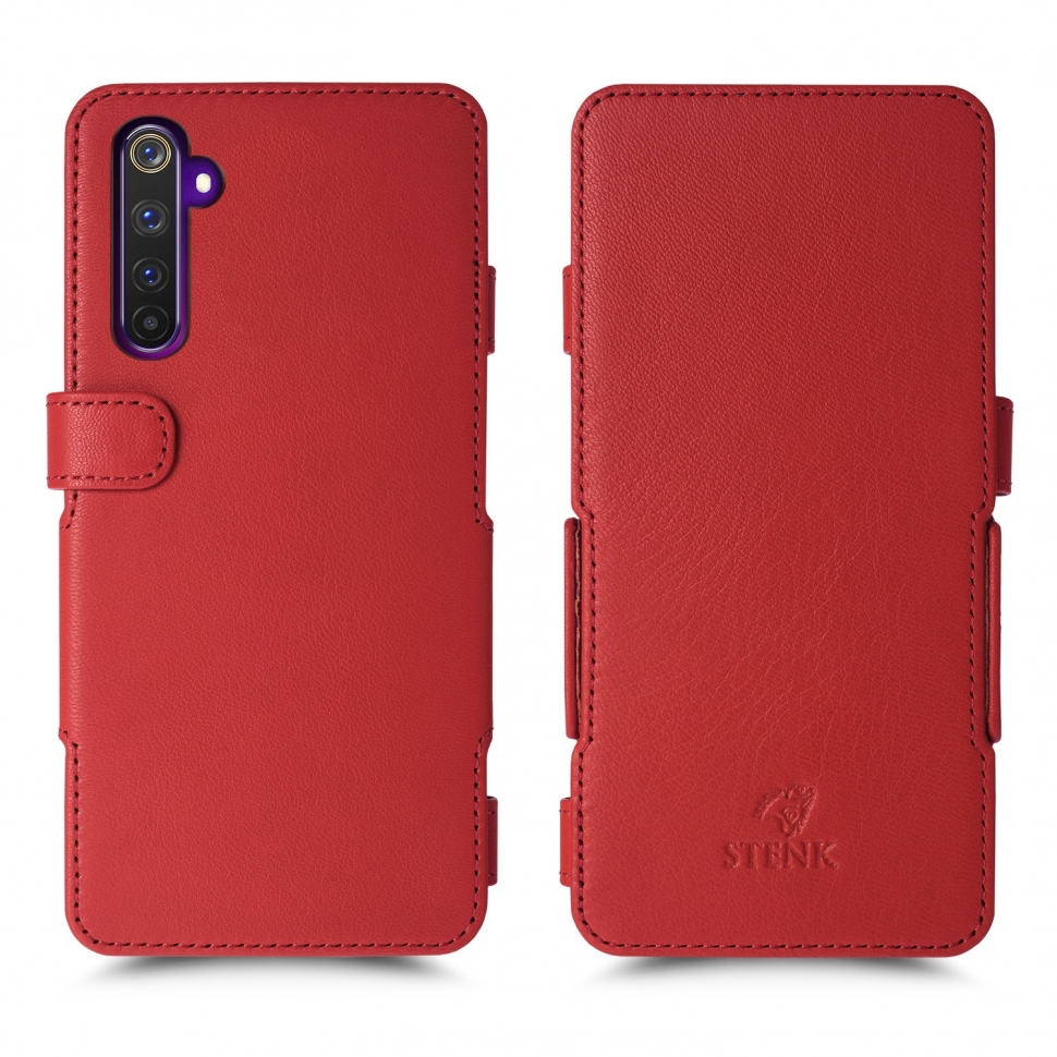 

Чехол книжка Stenk Prime для Realme 6 Pro Красный