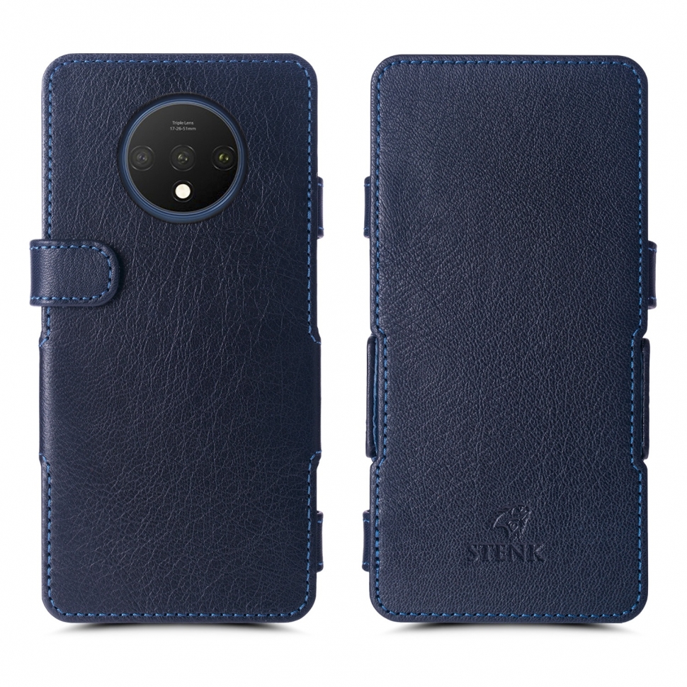 

Чехол книжка Stenk Prime для OnePlus 7T Синий