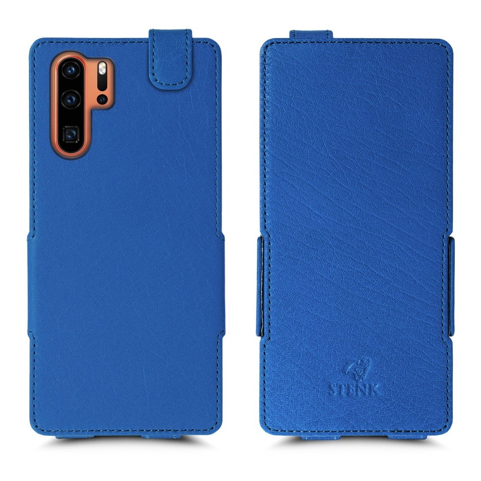 

Чехол флип Stenk Prime для Huawei P30 Pro Ярко-синий
