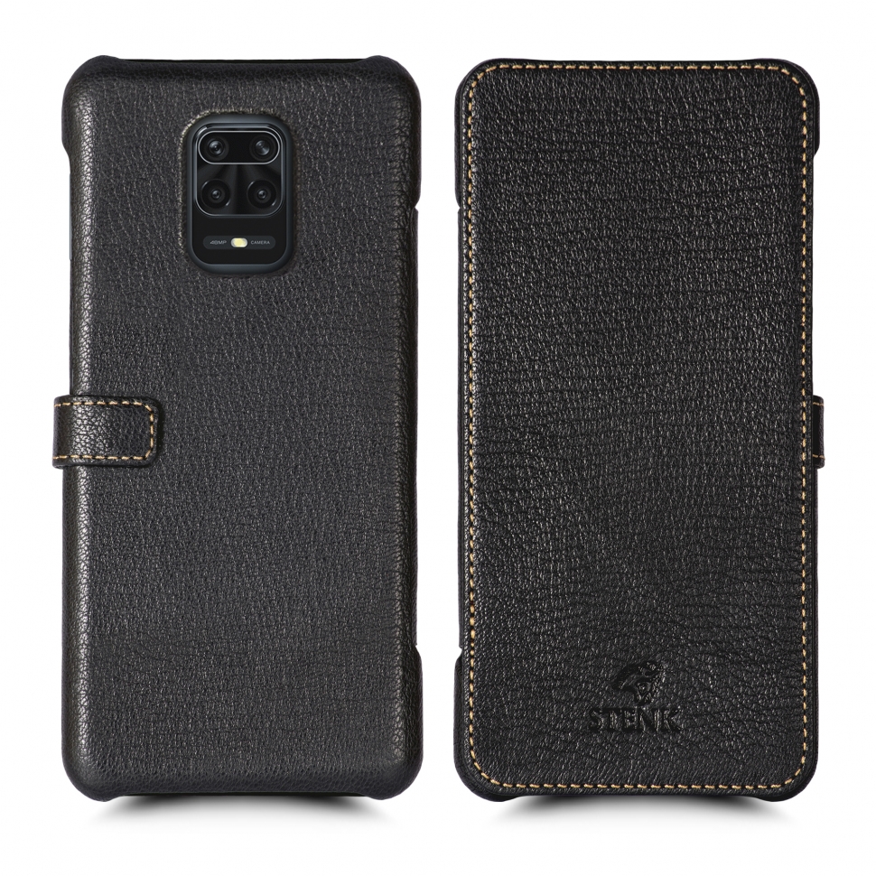 

Чехол книжка Stenk Premium для Xiaomi Redmi Note 9S Чёрный