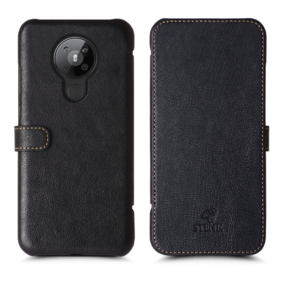 

Чехол книжка Stenk Premium для Nokia 5.3 Чёрный
