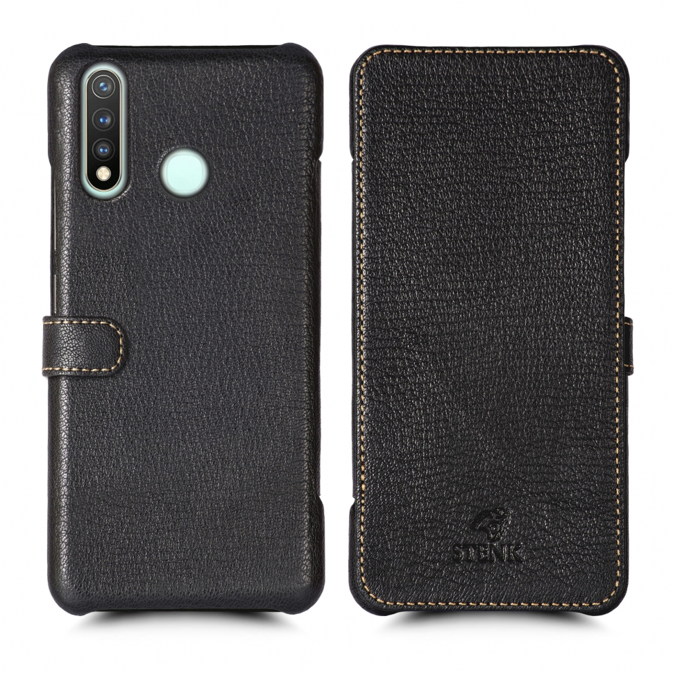 

Чехол книжка Stenk Premium для Vivo Y19 Чёрный