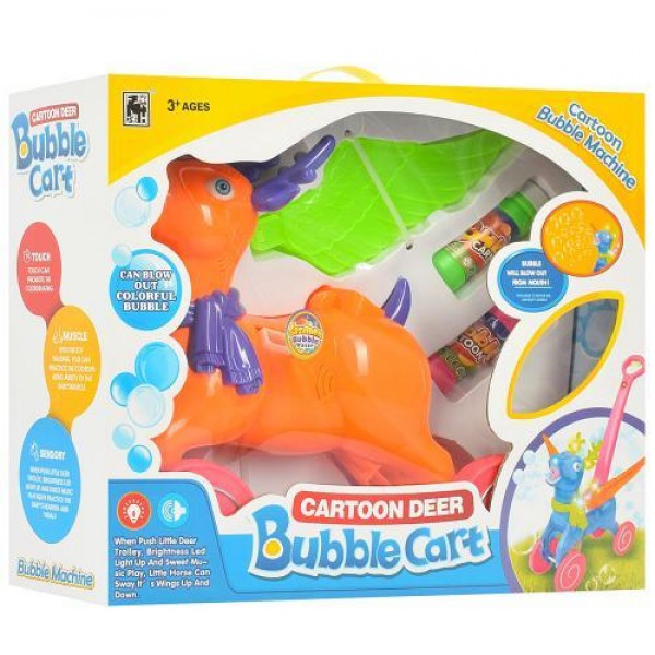 

Игровой набор мыльная игра олень-каталка A-Toys оранжевый FH889