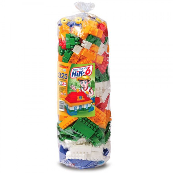 

Конструктор Юника НИК-6, 325 деталей 0934