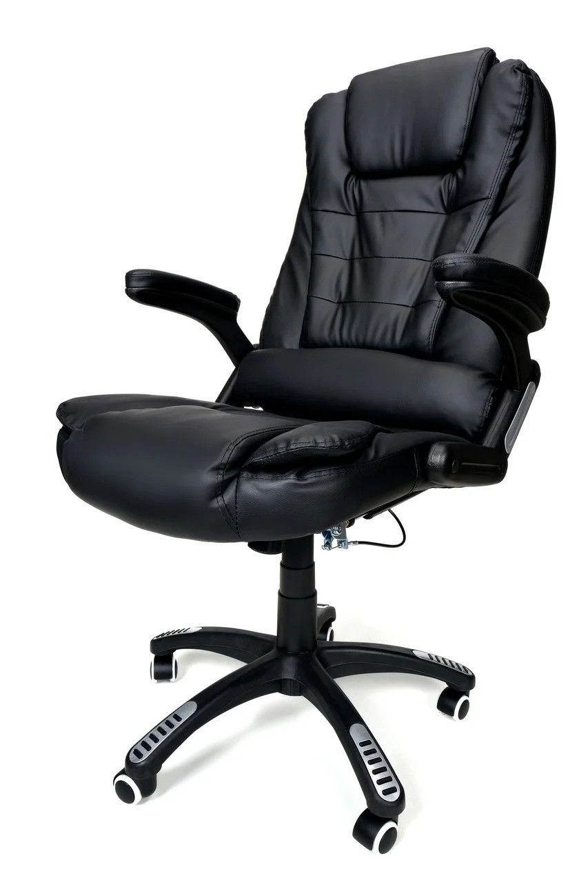 

Кресло офисное AVKO AV01 LUX Black, механизм Tilt, экокожа, откидное