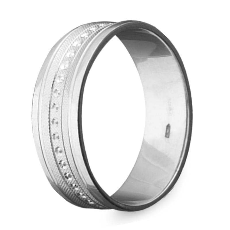 

Кольцо обручальное 17.5 мм Серебро 925 3.99 г (ОС-5501, 4531127234)