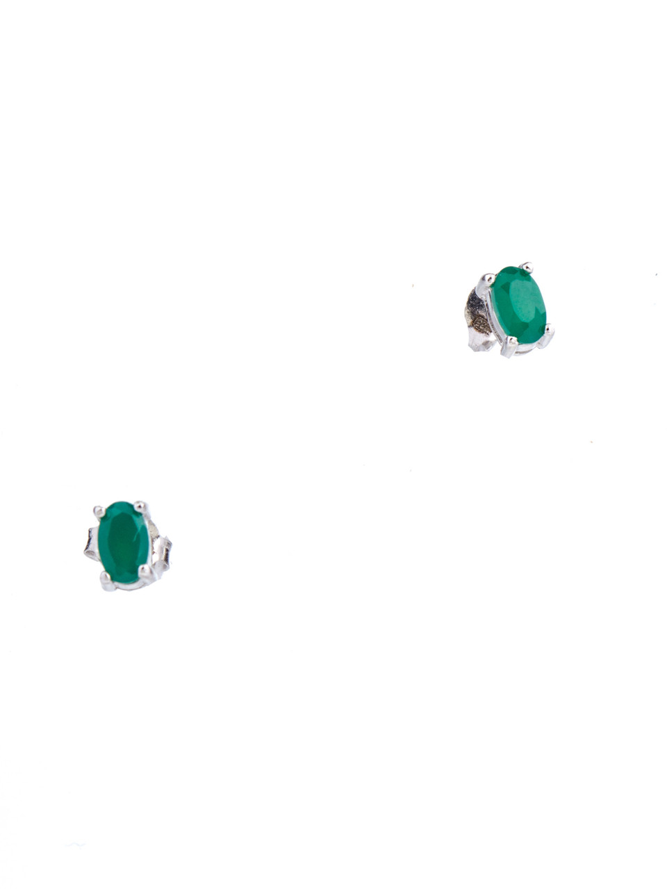 

Серьги из серебра с агатом Е-487