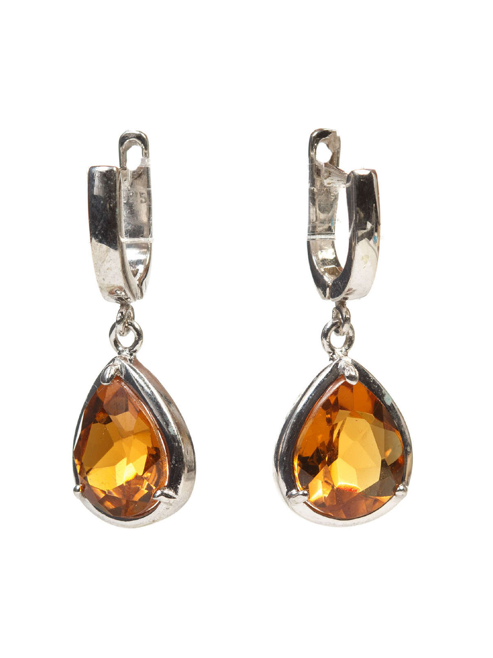 

Серьги из серебра с султанитом Т-349-21