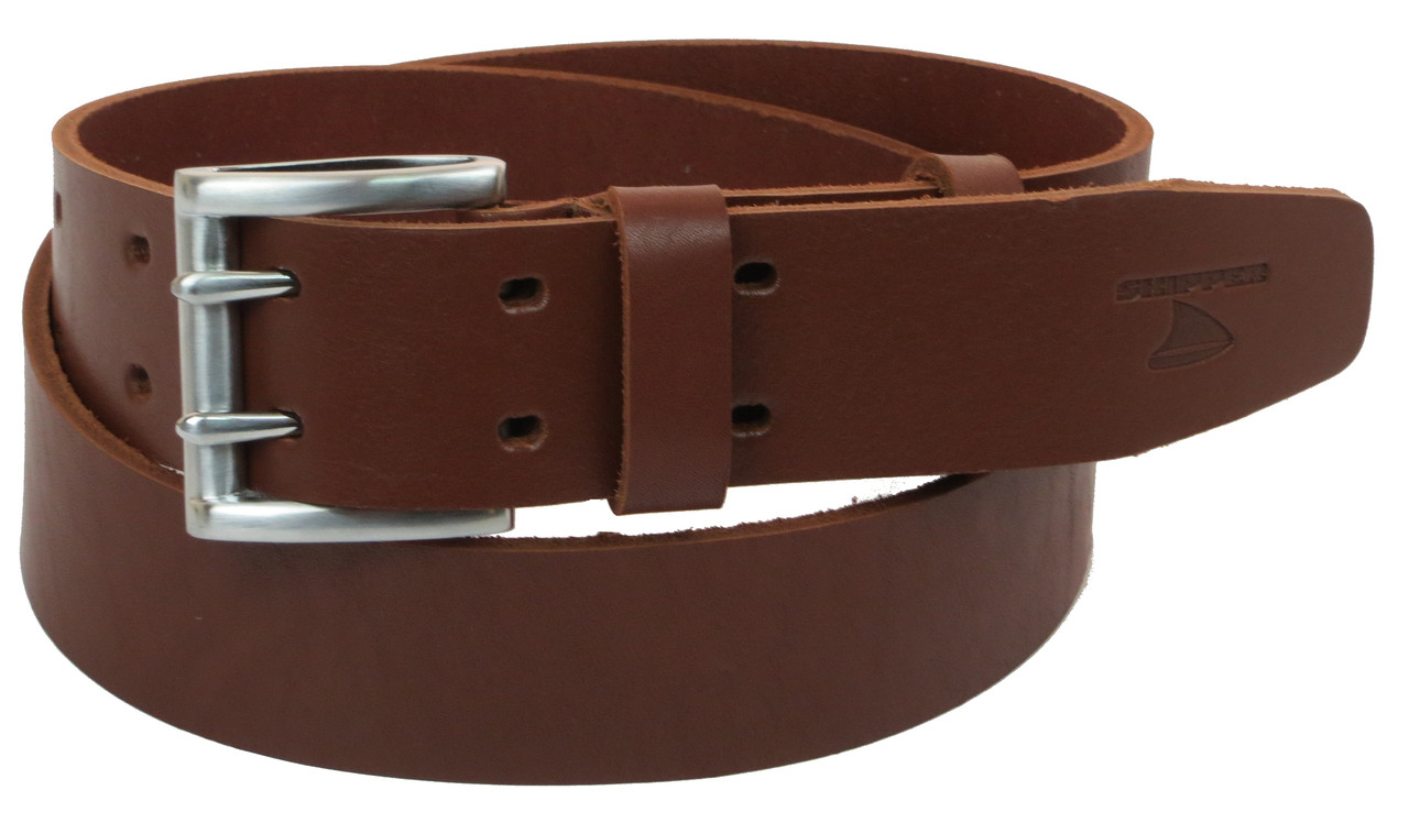 

Мужской кожаный ремень под джинсы Skipper supersumka (TР0121175-45)