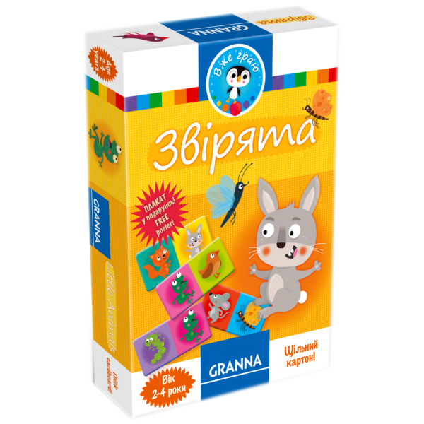 

Настольная игра GRANNA Зверушки (Little Animals) ( 82654 )