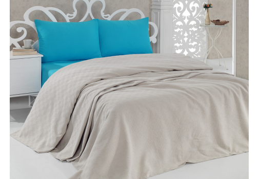 

Покрывало Diva Damas Light Bej 200x240 Бежевый