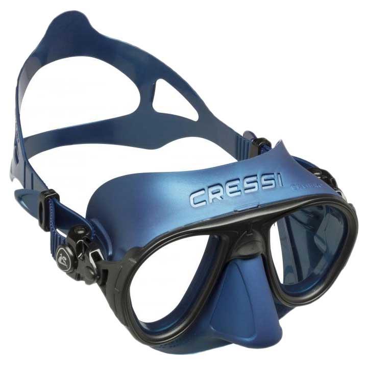 

Маска для плавания Cressi-sub Calibro Mirror синий CRESSI (010168)