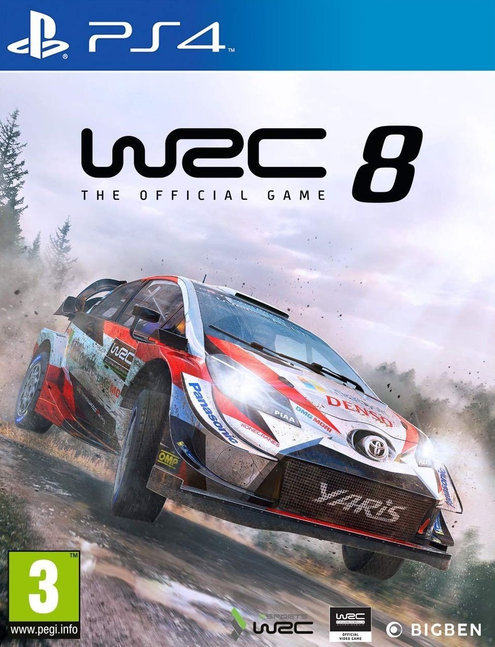

WRC 8 (PS4, русские субтитры)