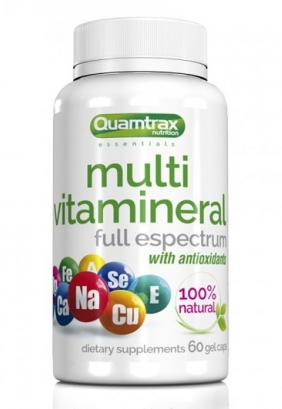

Витаминно-минеральные комплексы Quamtrax Multi Vitamineral - 60 капс