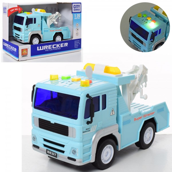 

Транспорт Эвакуатор Bambi WY531B Голубой (BAM000540)