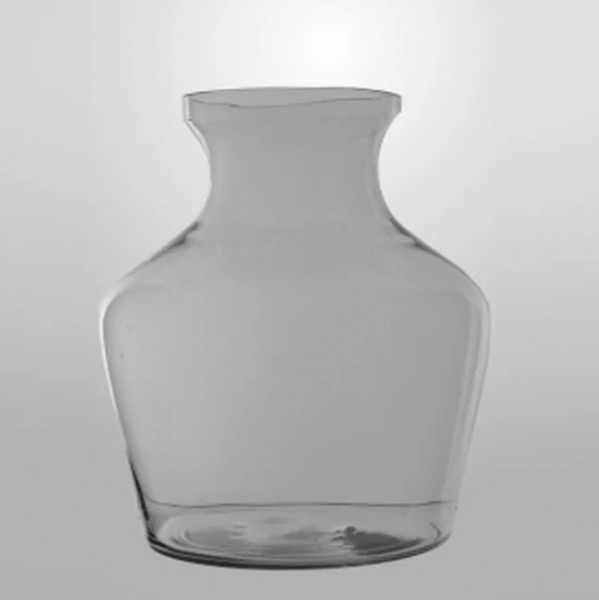 

Ваза стеклянная Банка Flora H-29,5 см. 8413