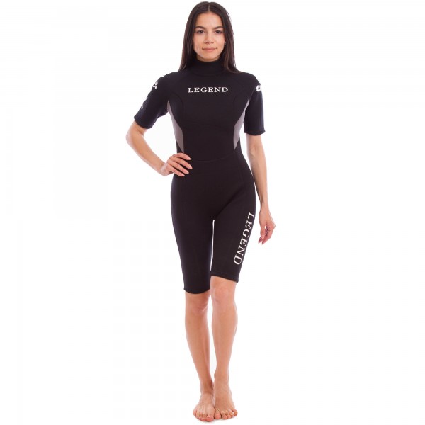 

Экипировка Гидрокостюм для серфинга и водных лыж женский LEGEND PL-6406W Black (PS03323)