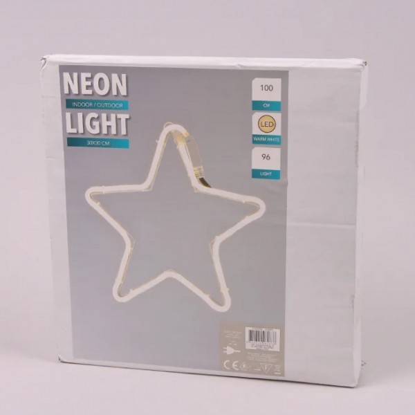

Звезда неоновая LED 27 х 27 см. 45065 (BAM01613)