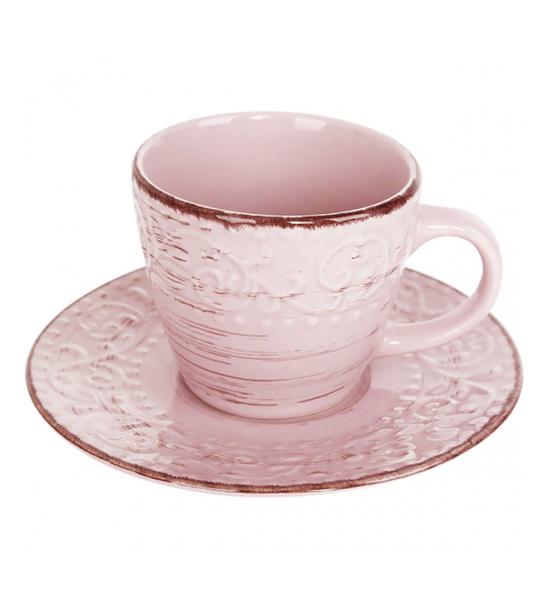 

Чайный набор Antique Pink 6 чашек 280мл и 6 блюдец S&T (TР0163236600)
