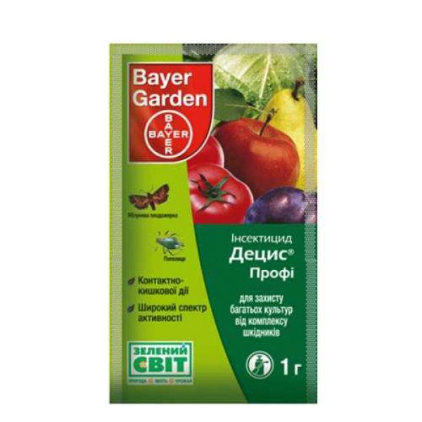 Инсектицид Децис Профи 1 г Bayer (Прованто Профи) – фото, отзывы ...