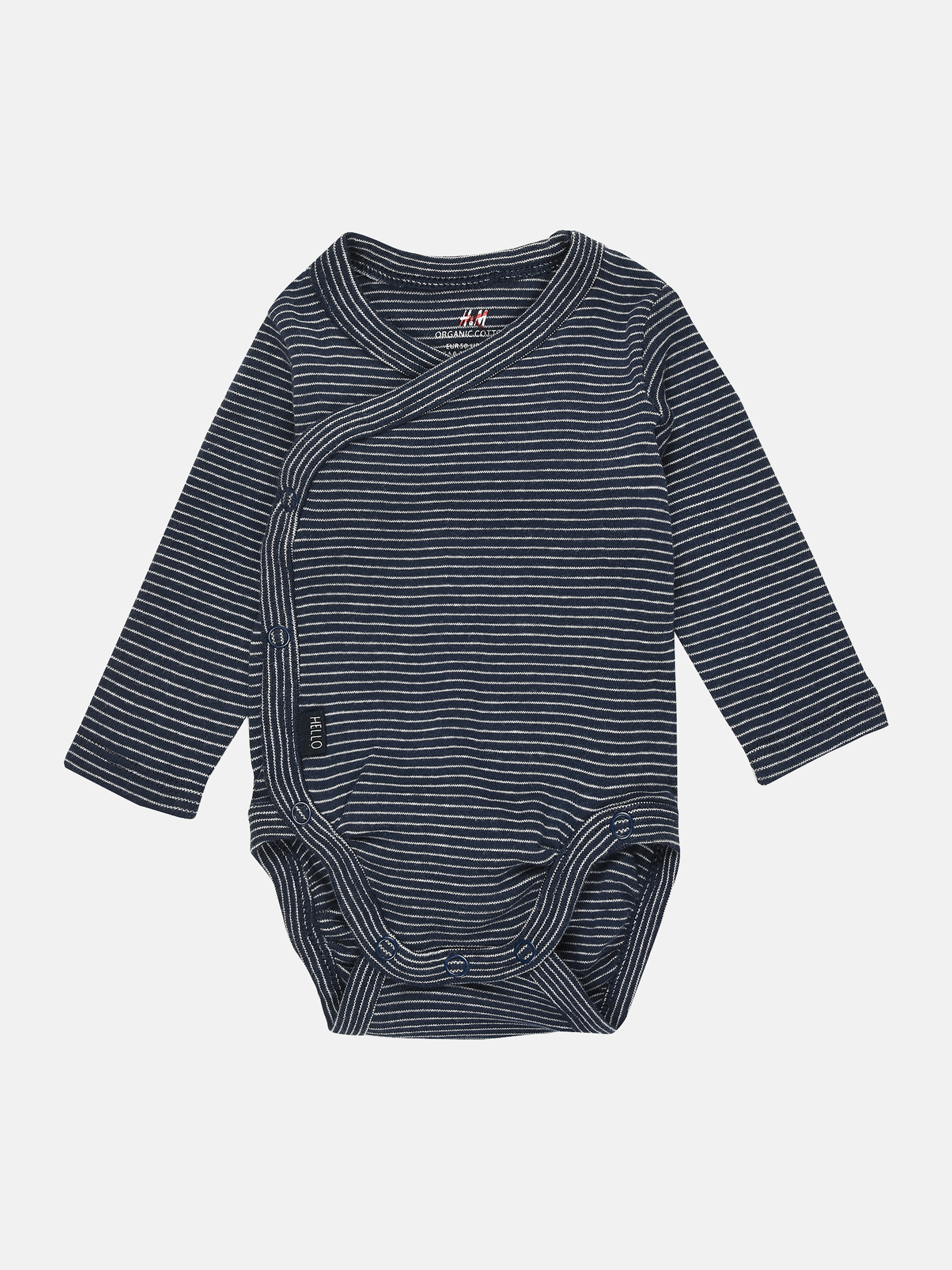 

Боди H&M 2601-62444382 50 см Темно-синее в полоску