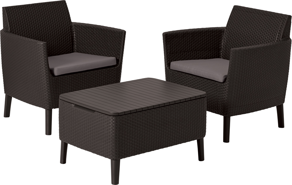

Набор мебели Keter Salemo Balcony Set Коричневый