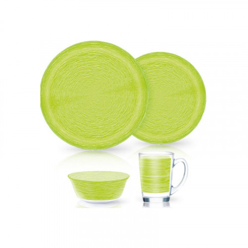

Сервиз столовый Luminarc Brush Mania Green P3700 - 16пр