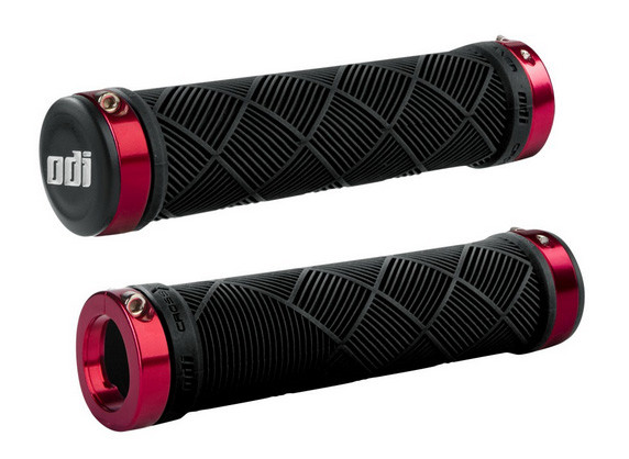 

Грипсы ODI Cross Trainer MTB Lock-On Bonus Pack черные с красными замками