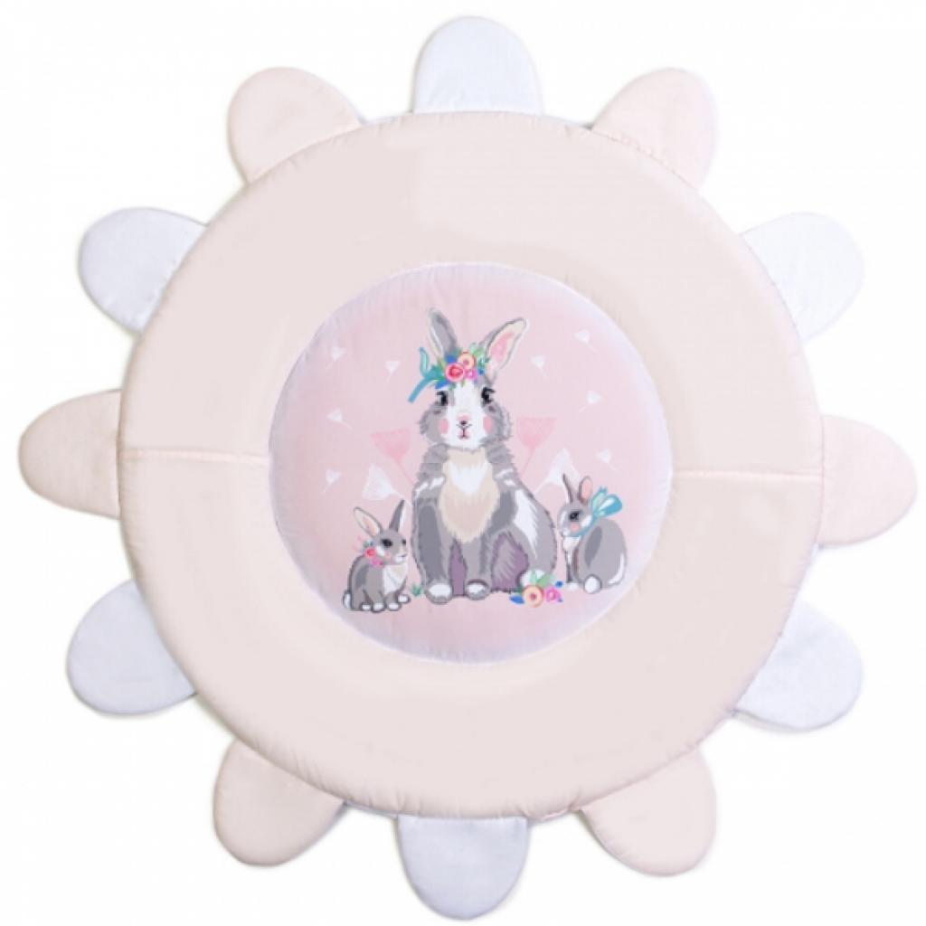 

Детский коврик Верес Summer Bunny pink 92х92 (304.03)