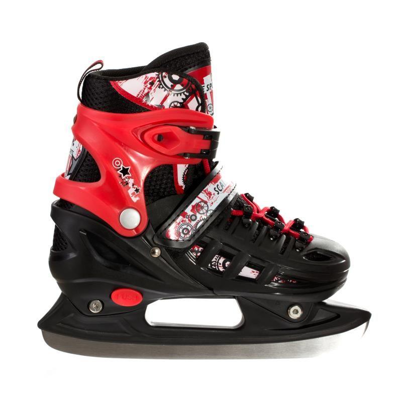 

Коньки раздвижные Scale Sport Красные, размер 29-33 (ftsd-238)
