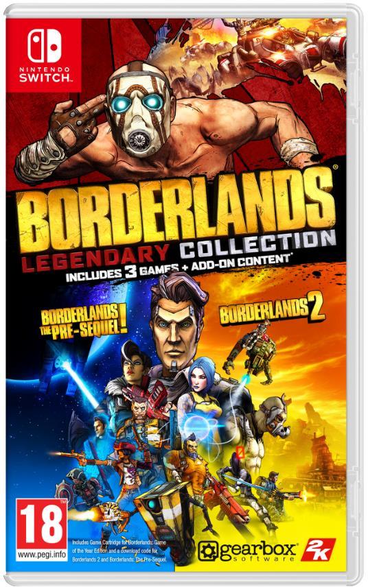 

Картридж с игрой Borderlands Legendary Collection, для Nintendo Switch