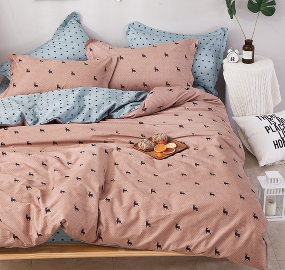 

Постельное белье Love You сатин TL 180452 Евро