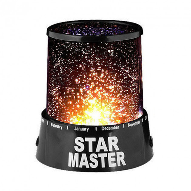 

Проектор звездного неба Star Master с USB-кабелем и адаптером Black