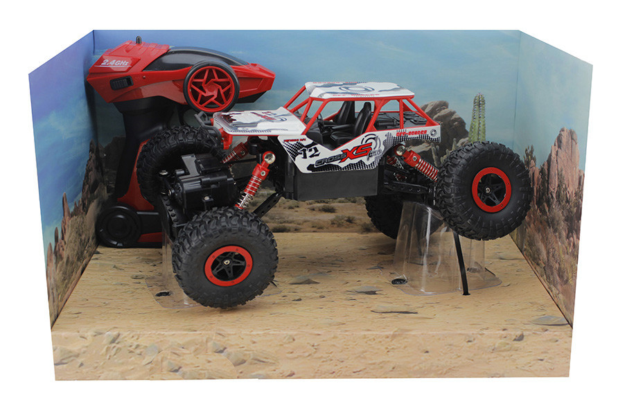 

Машина на радиоуправлении Монстр-трак Rock Crawler 0980 Белый