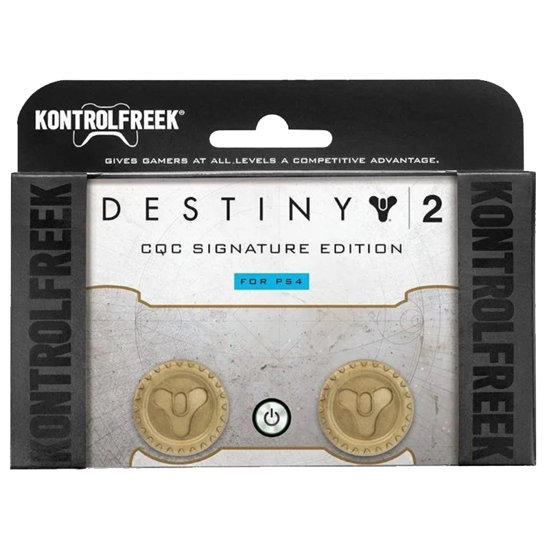 

Накладки на стики KontrolFreek Destiny 2 CQC SE Gold For PS4 (KF-PS4-DES2-CQC-SE-GD) [47495]