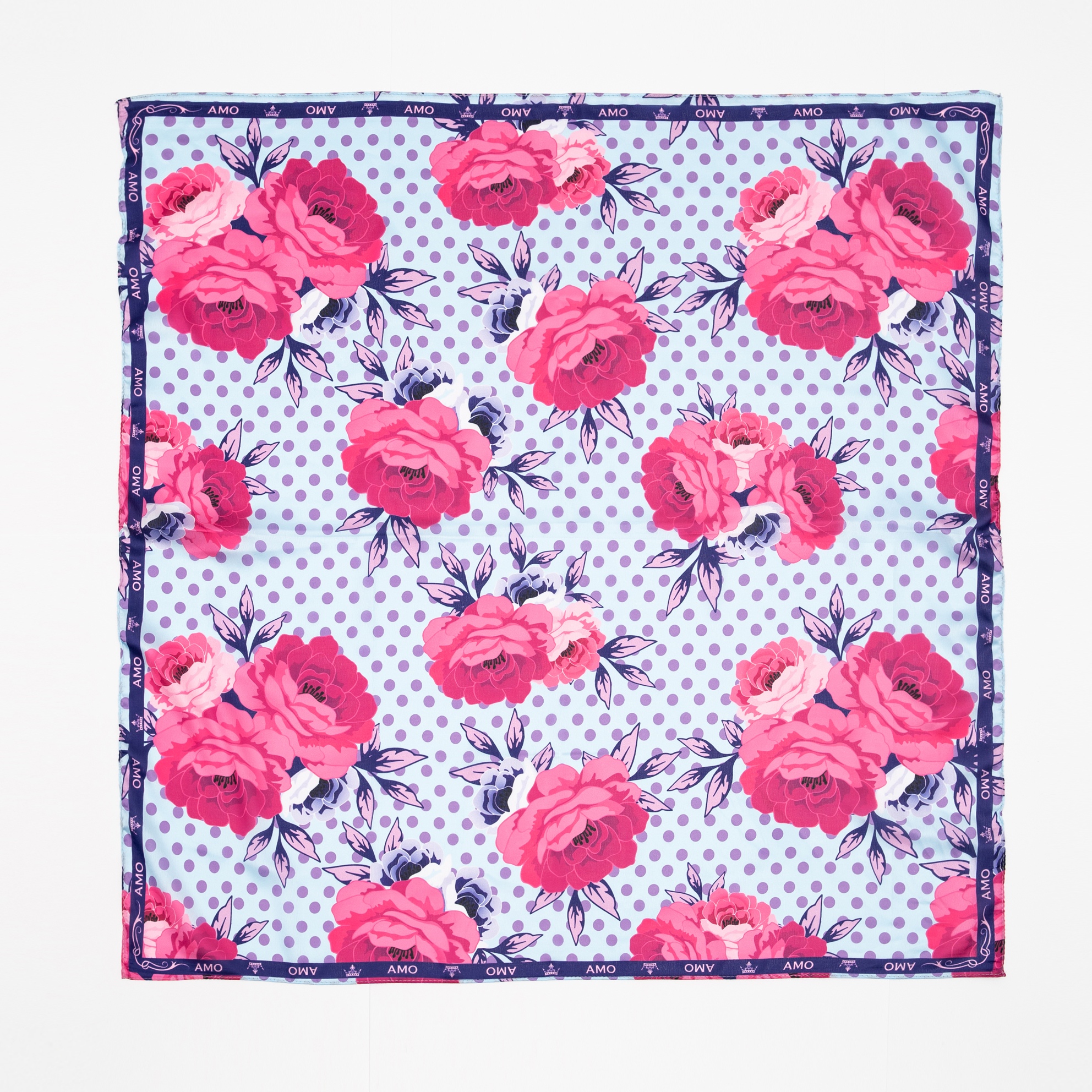 

Платок AMO ACCESSORI "Peonies", AMOp90901 натуральный шелк, мультиколор