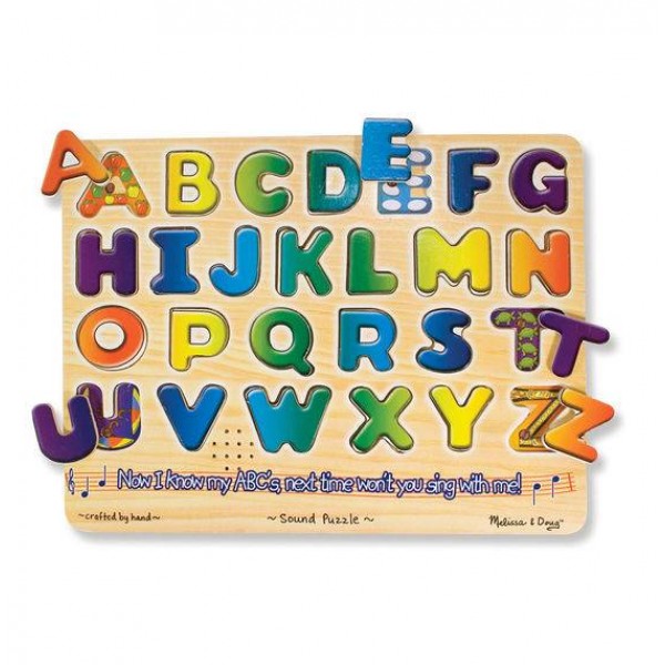 

Звуковой пазл Английский алфавит Melissa&Doug