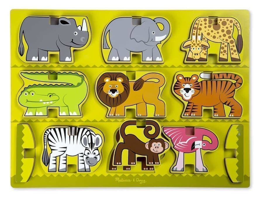 

Деревянная головоломка-укладка Сафари Melissa & Doug