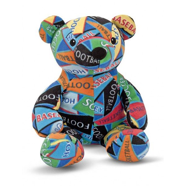 

Медведь-спортсмен Zach, Beeposh Melissa & Doug