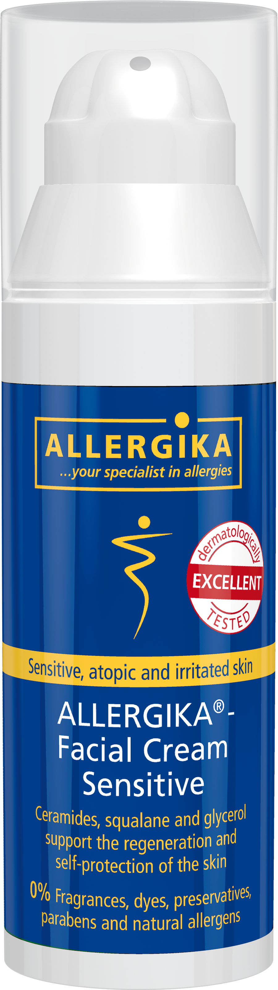 Акція на Крем для чувствительной кожи Allergika Успокаивающий 50 мл (4051452031926) від Rozetka UA