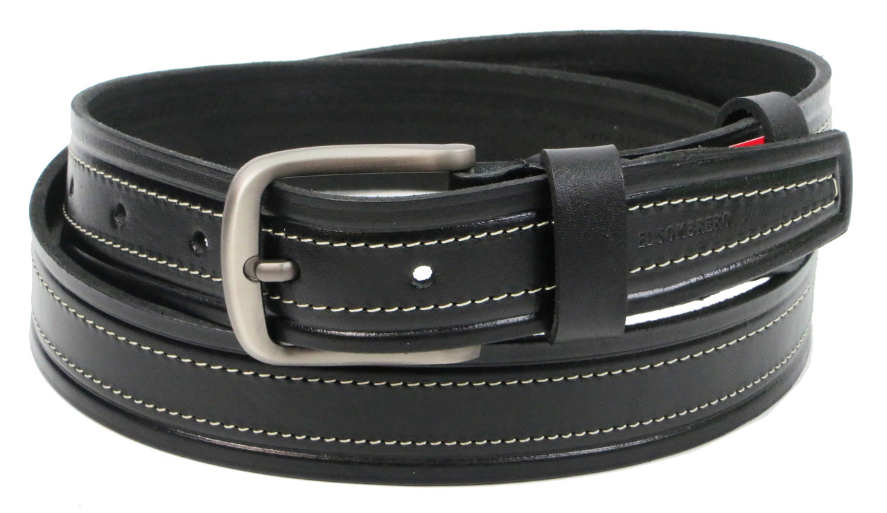 

Мужской кожаный ремень для джинс Skipper supersumka (TР0121298-38)