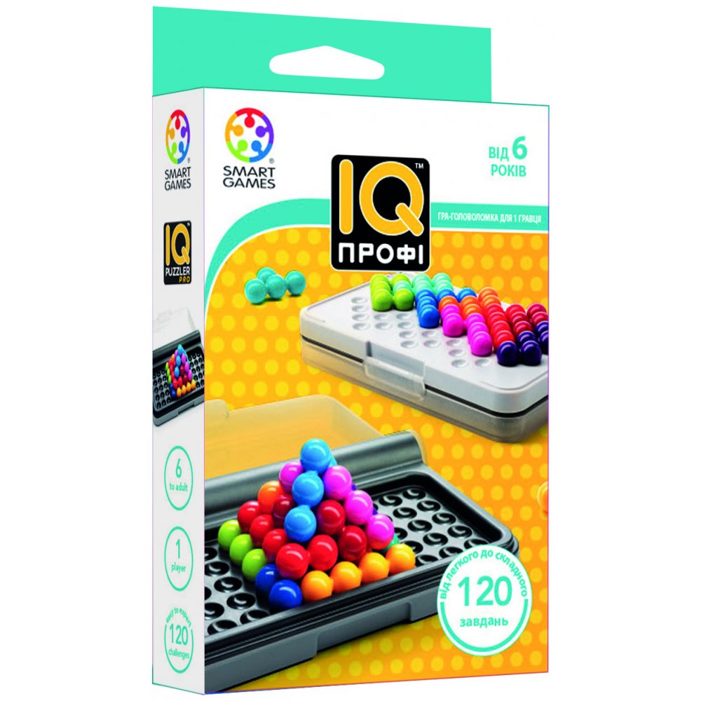 

Настольная игра SMART GAMES "IQ ПРОФІ" (SG 455 UKR)