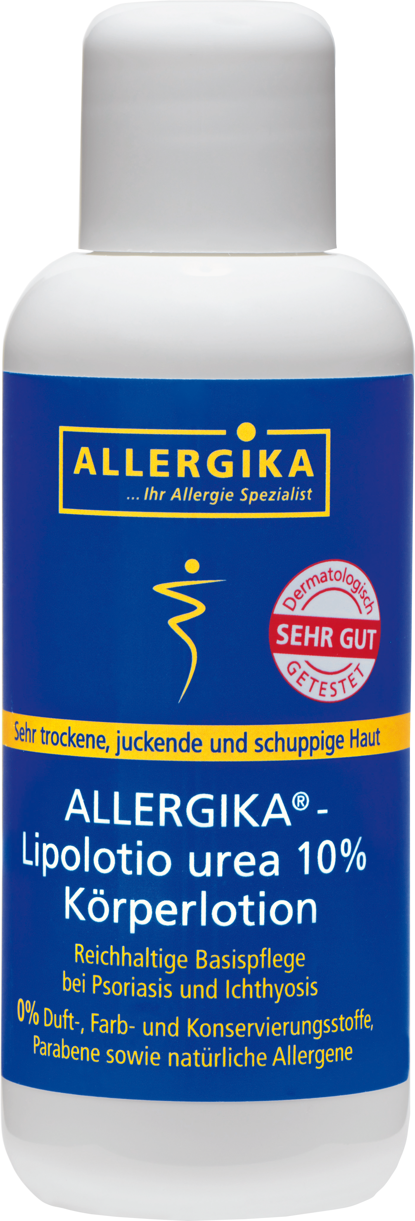 Акция на Липолосьон Allergika с мочевиной 10% 500 мл (4051452031551) от Rozetka UA