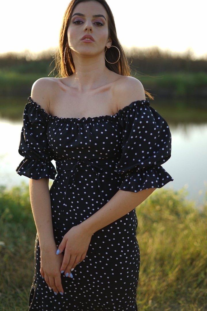 

Платье Горошек Modnicy 5287,2 42-44