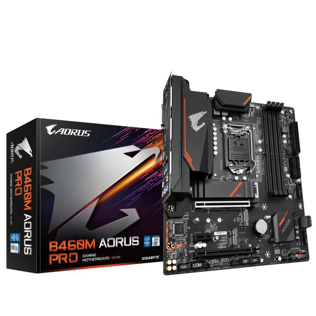 

Материнська плата GIGABYTE B460M AORUS PRO