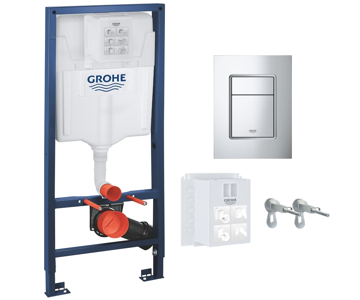 

Инсталляция для унитаза 3 в 1 GROHE RAPID SL 39501000